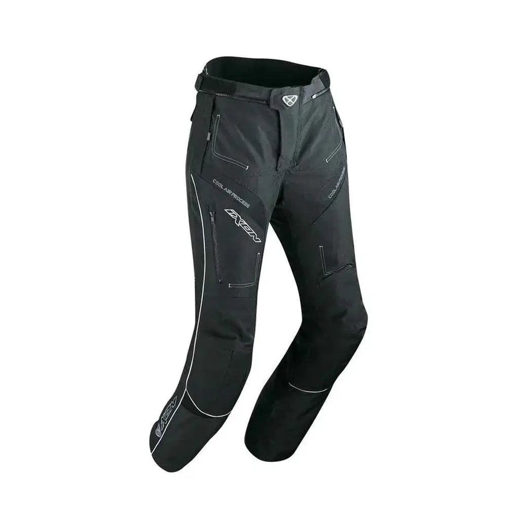 Ixon Sicilia Textile Trousers - Black - FREE UK DELIVERY