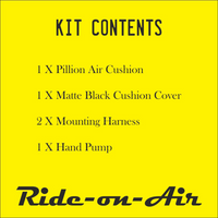 Air Cushion for Rider & Pillion