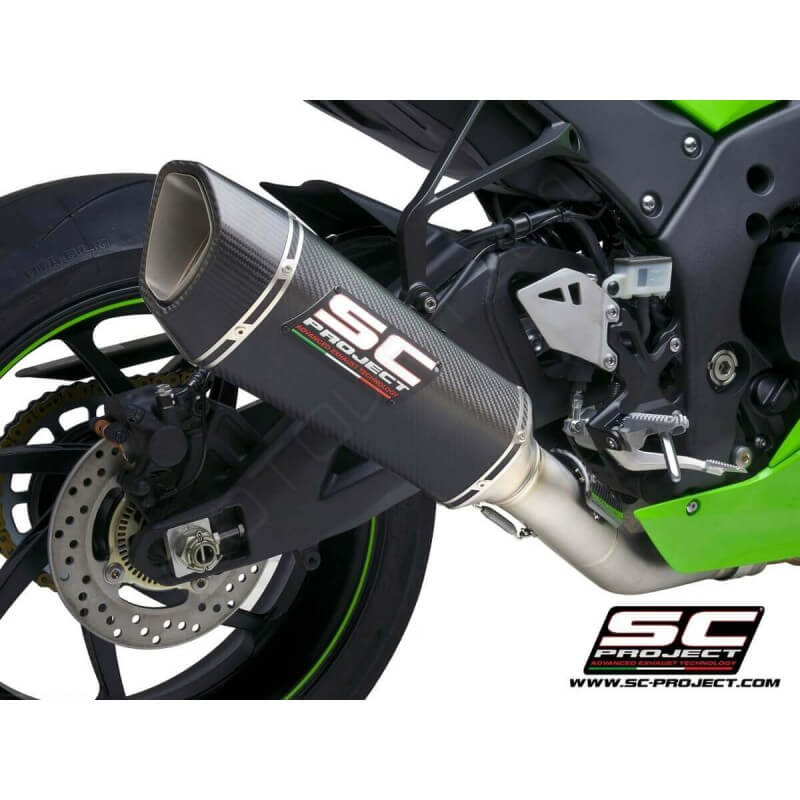 SC Project SC1-R Carbon Fiber Exhaust for Kawasaki ZX10R – RiderzPlanet