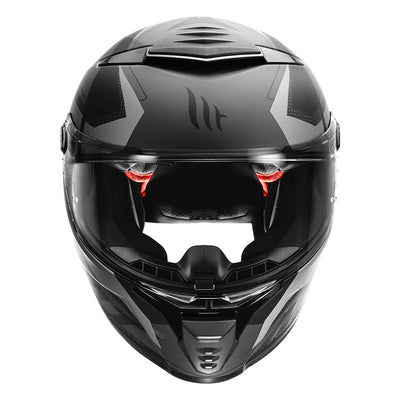 Casco Mt helmets thunder 4 sv Valiant B2 gris brillo