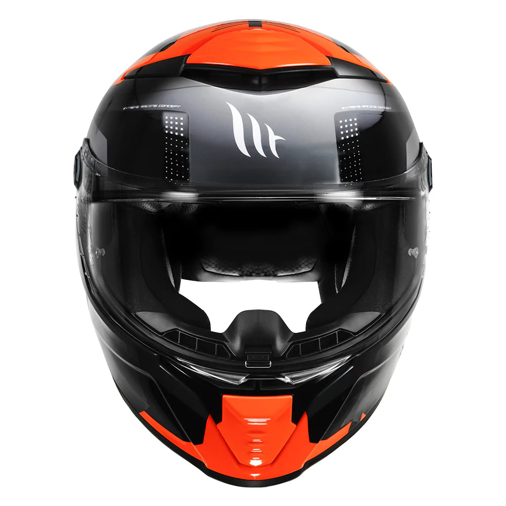 MT Thunder 4 Solid Gloss Black Helmet – Riderz Planet