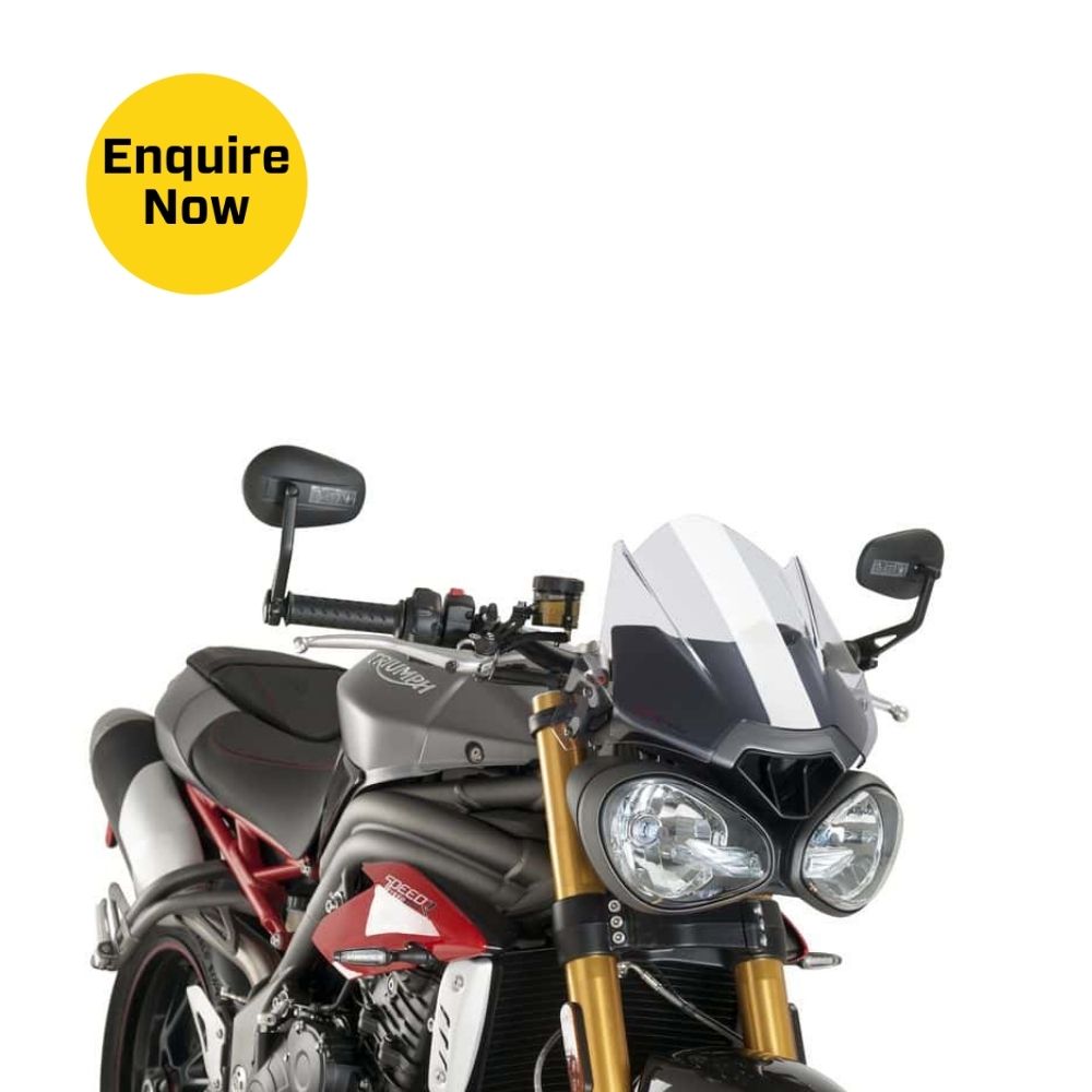 Triumph street on sale triple windshield