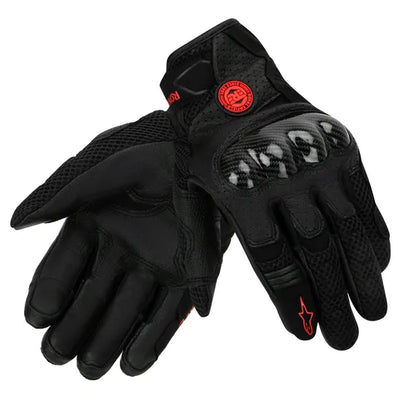 Royal Enfield Alpinestar SMX-1 V2 Air Black Gloves – RiderzPlanet